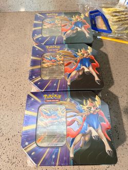 Pokemon Slashing Legends Tins (Zacian EX)