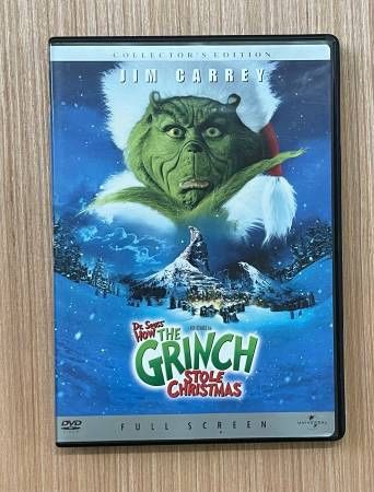 Dr. Seuss: How the Grinch Stole Christmas - Jim Carrey (Collector’s Edition) Full Screen DVD Movie