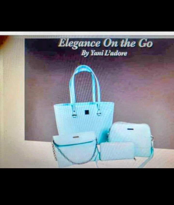 Yani  L Adore Purse Set New