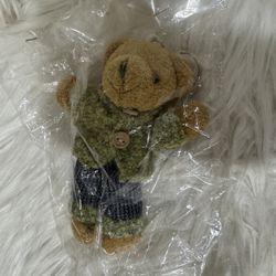 New - Bear With cute clothing keychain