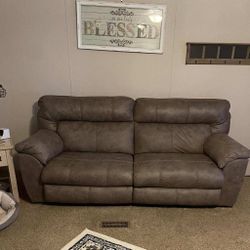 Couch And Recliner