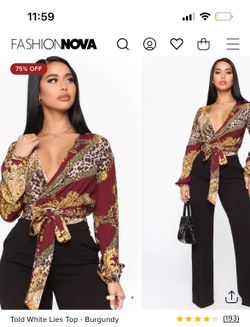 Fashion Nova Top