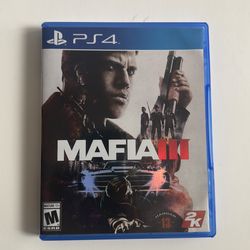 2K Mafia III PlayStation 4 game