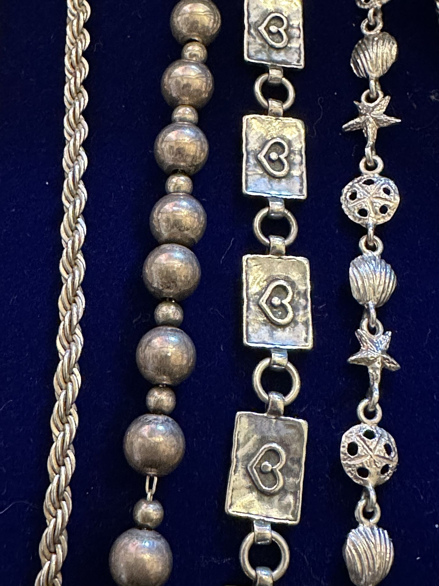 STERLING SILVER BRACELETS