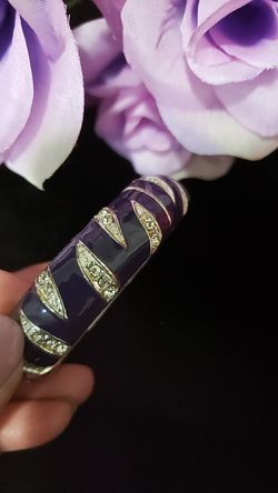 Bangle rhinestones bracelet