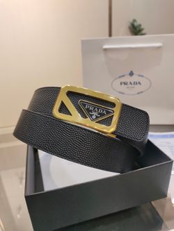 Prada Men’s Belt With Box 2026 New 