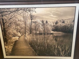 Scenic landscape painting