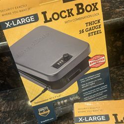 SNAP SAFE, Lock Box, X-Large,  Secures You Tools/Valuables, Includes Security Cable, 