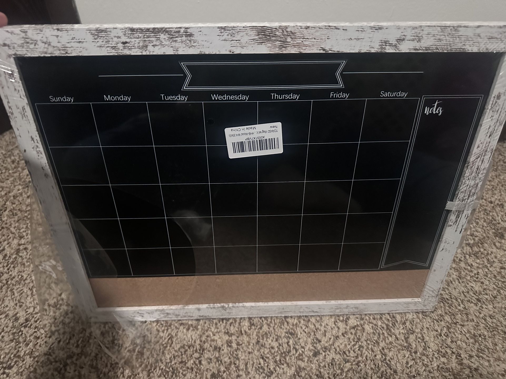 Chalkboard Calendar 13x17