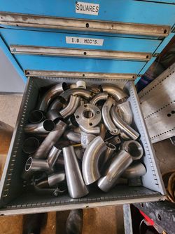 Sanitary Fittings, And Clamps