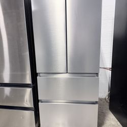 Refrigerator Hisense French Door 4 Door🎉 Used Like New