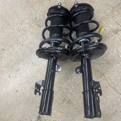 Detroit Axle - 2 puntales delanteros para Toyota Camry Lexus ES 2003 puntales completos con suspensión de reemplazo de resorte helicoidal mont