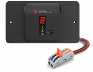 Techamor R601 RV Propane Gas Detector 12V LP Leak Alarm Motorhome Trailer