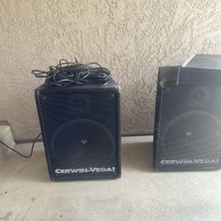 CERWIN VEGA 15” Speakers
