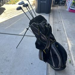 Golf bag.