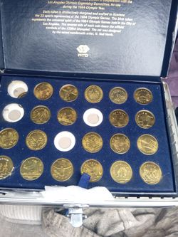 1984 Olympic coins collection