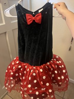 kid size large Minnie, mouse Halloween costume