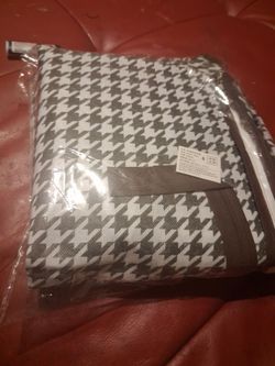 Houndstooth Foldable Reusable Shopping Bag