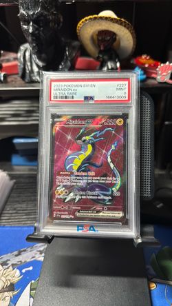 PSA 9 2023 Pokemon SV01 Scarlet & Violet Miraidon ex 227/198 Ultra Rare Holo