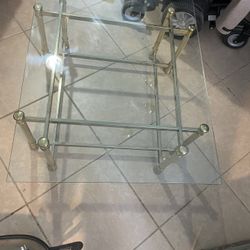 Glass Top Coffee Table