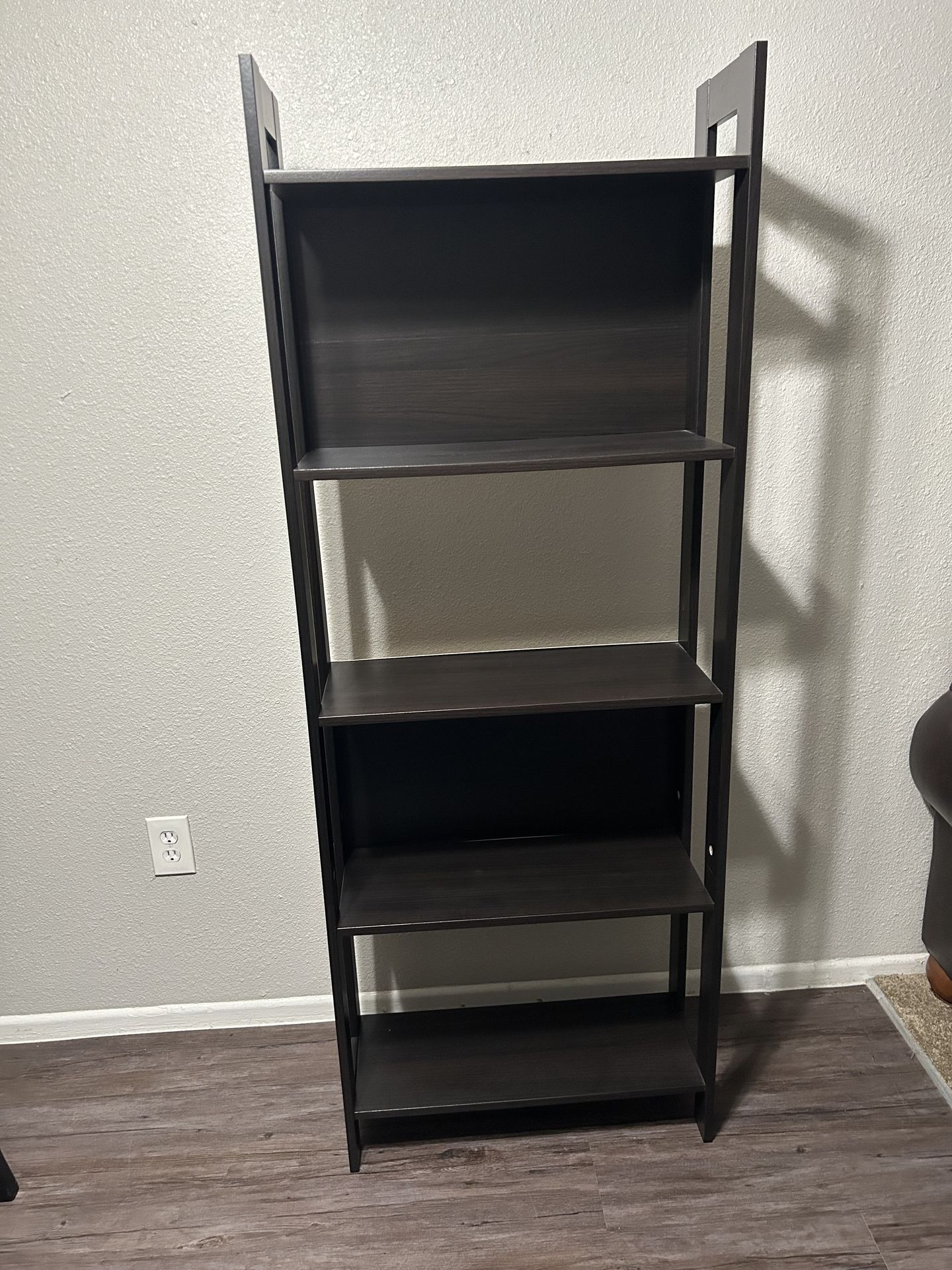 Bookcase LAIVA black brown / Bookshelf
