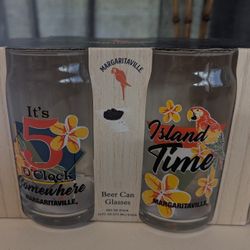 Set Of 4 Margaritaville Glasses 