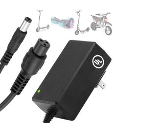 APOOHEP 42V Compact Electric Scooter Hoverboard Charger for Hover-1 Gotrax Jetson & More 36V Lithium Battery, UL Certified Safe & Powerful & Small wit