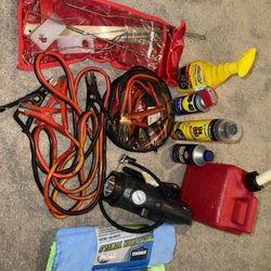 Car Spark Plugs, Gas Pump, Wipes, Disinfectant Sprays, Air Pump, Etc