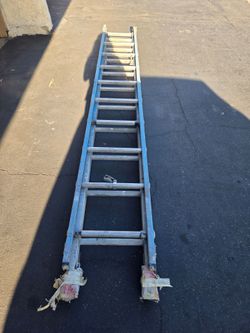Fiber glass ladder