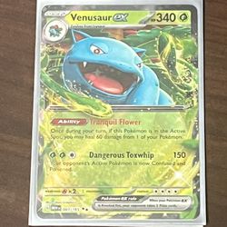 Pokémon 151 Venusaur Ex