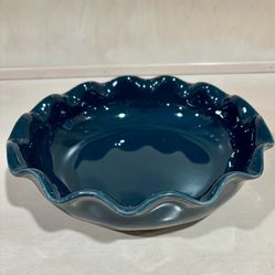 Villa Stoneware Blue Bowl