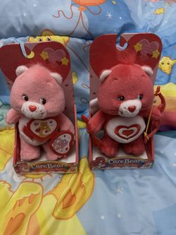 Valentines Day All My Heart and Love A Lot Care Bears in Boxes
