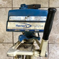 Vintage Eska Herters 5.1 ci Air Cooled Outboard Motor