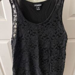 Juniors Small ECKO Top and Jacket - Black Dress