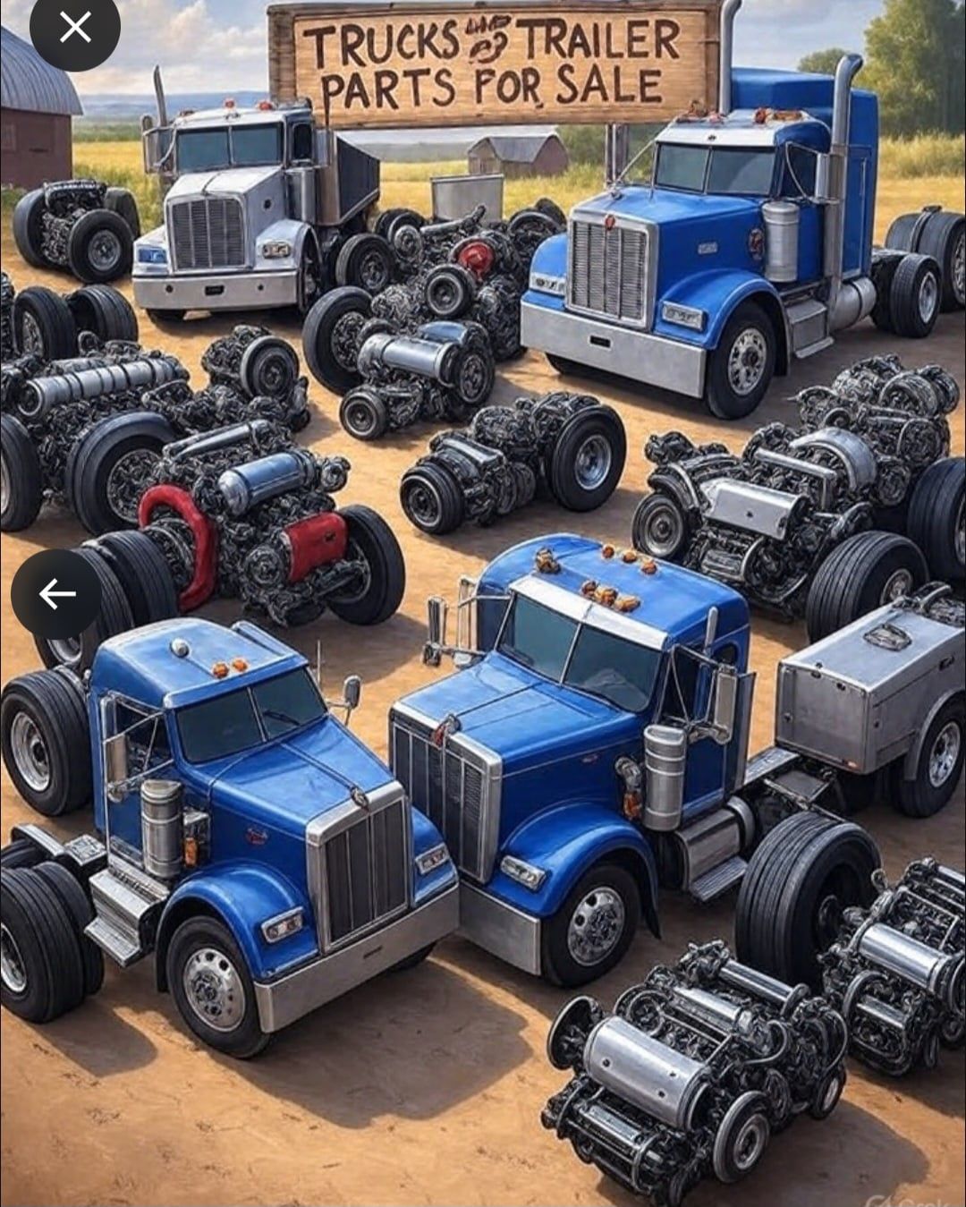 Freightliner , Volvo , Internationals PARTS FOR SALE