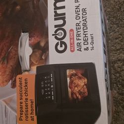 Gourmia 14qt All In One Air Fryer & Accessories Set