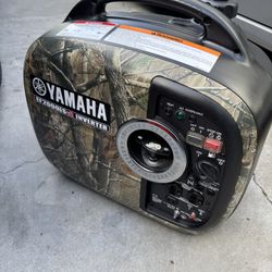 Yamaha Ef2000 Camo Generator Great Condition Like New Low Hours And Very Quiet
