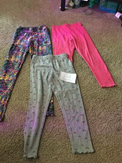 Three Pairs Of Girls Pants