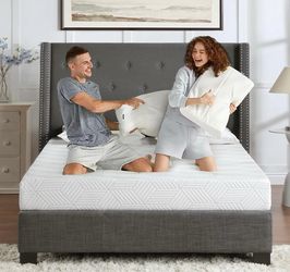Twin Size Mattress Gel Memory Foam Bed Mattress in a Box Medium Firm and Good Support Removable and Washable Design Breathable Fabric Small Compressio