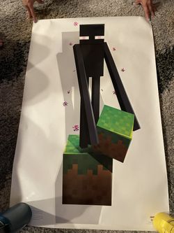 Minecraft Enderman Wall Decal