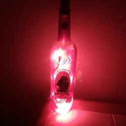 Light Up Tequila Bottle