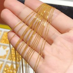 Solid  18k Gold Chain 