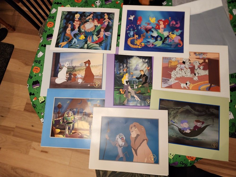 Disney Lithographs 