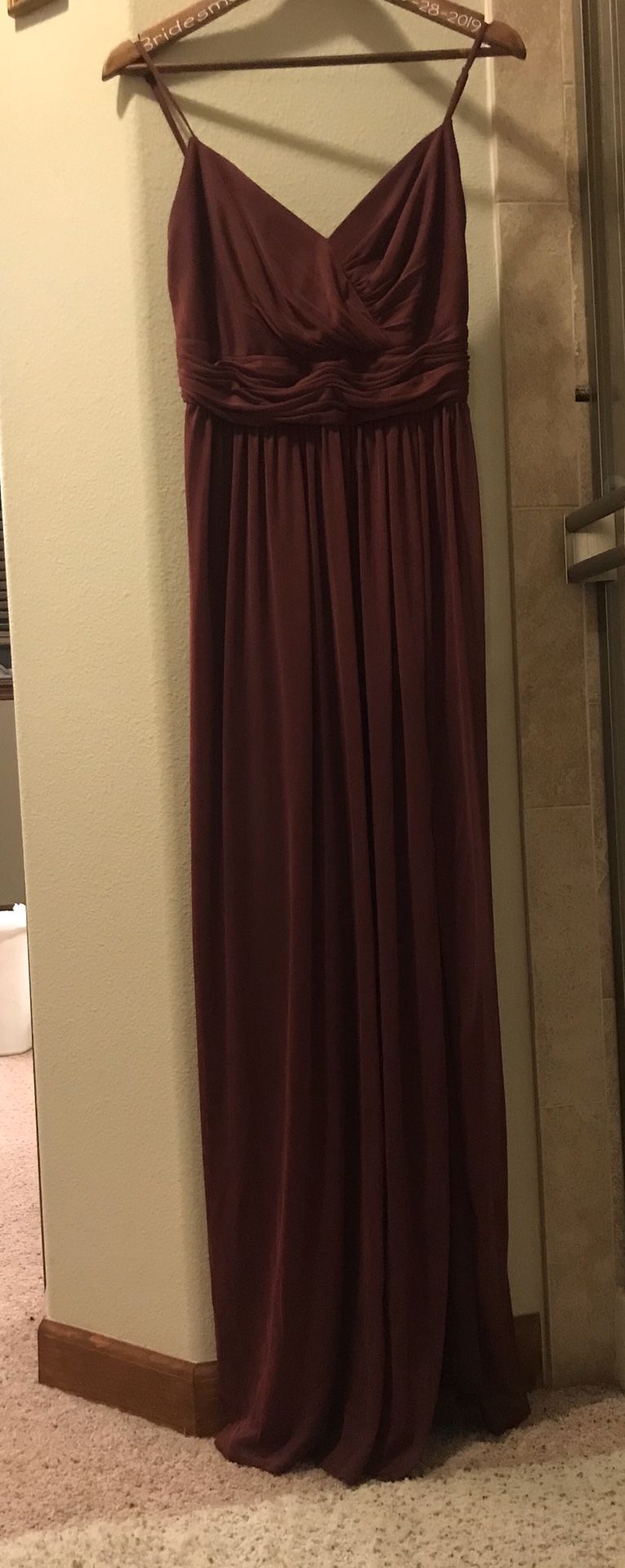 Absolutely Gorgeous Prom/Party Burgundy Dress Size 8