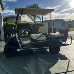 Golf Cart, Black, Club Car, 48V