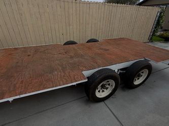 Trailer with double axel for sale