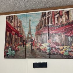 Three Pieces Paint 