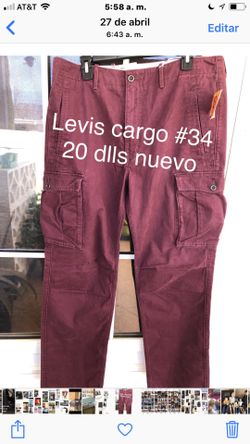 Levis cargo num 34 hombre nuevo 20$ northeast