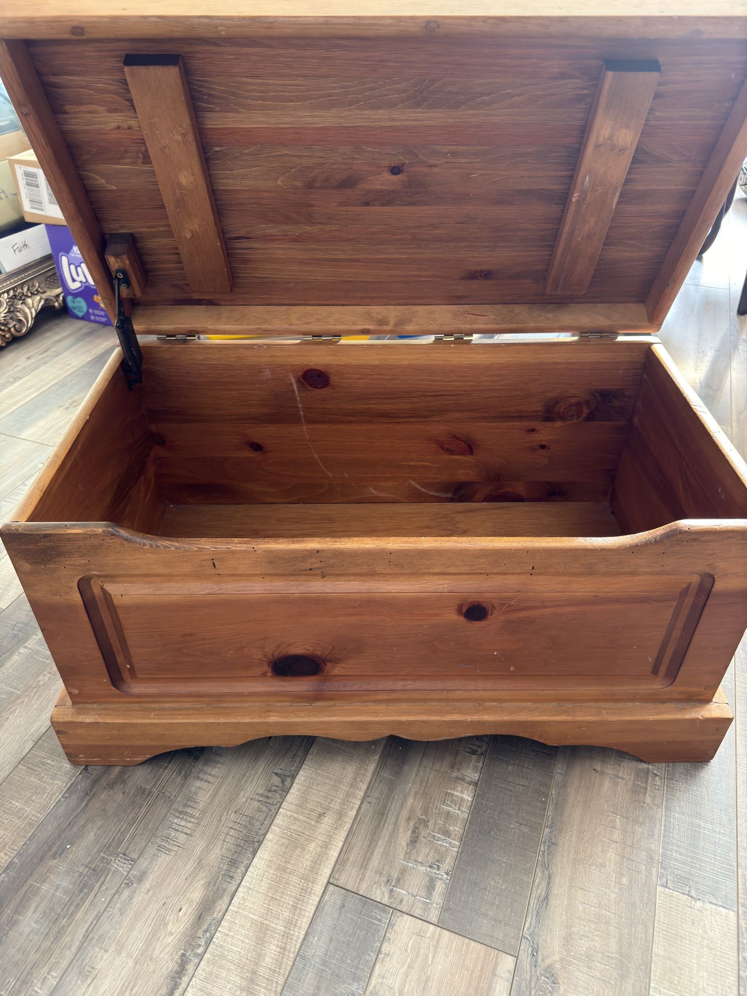 Wood Toy Chest