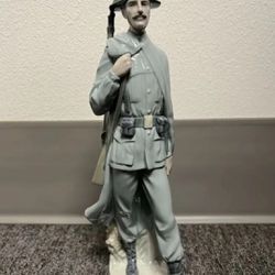 Lladro Police Man Figurine Sculpture